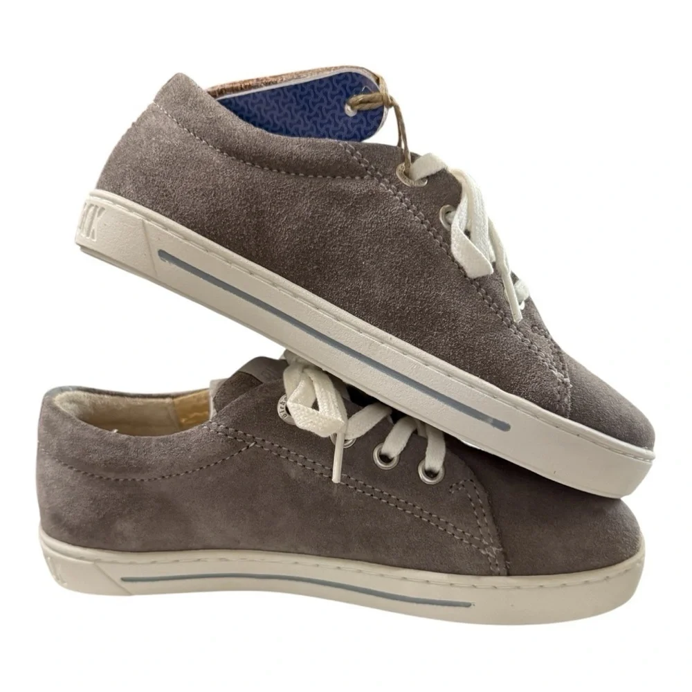 Birkenstock Kids Sneakers – Gray Suede – Size K12 / EU 30